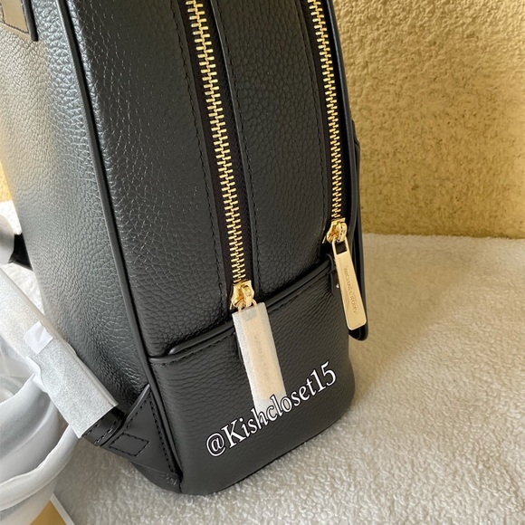 NWT Michael Kors Medium Backpack & Large Phone Wallet Black Set - Picture 9 of 15